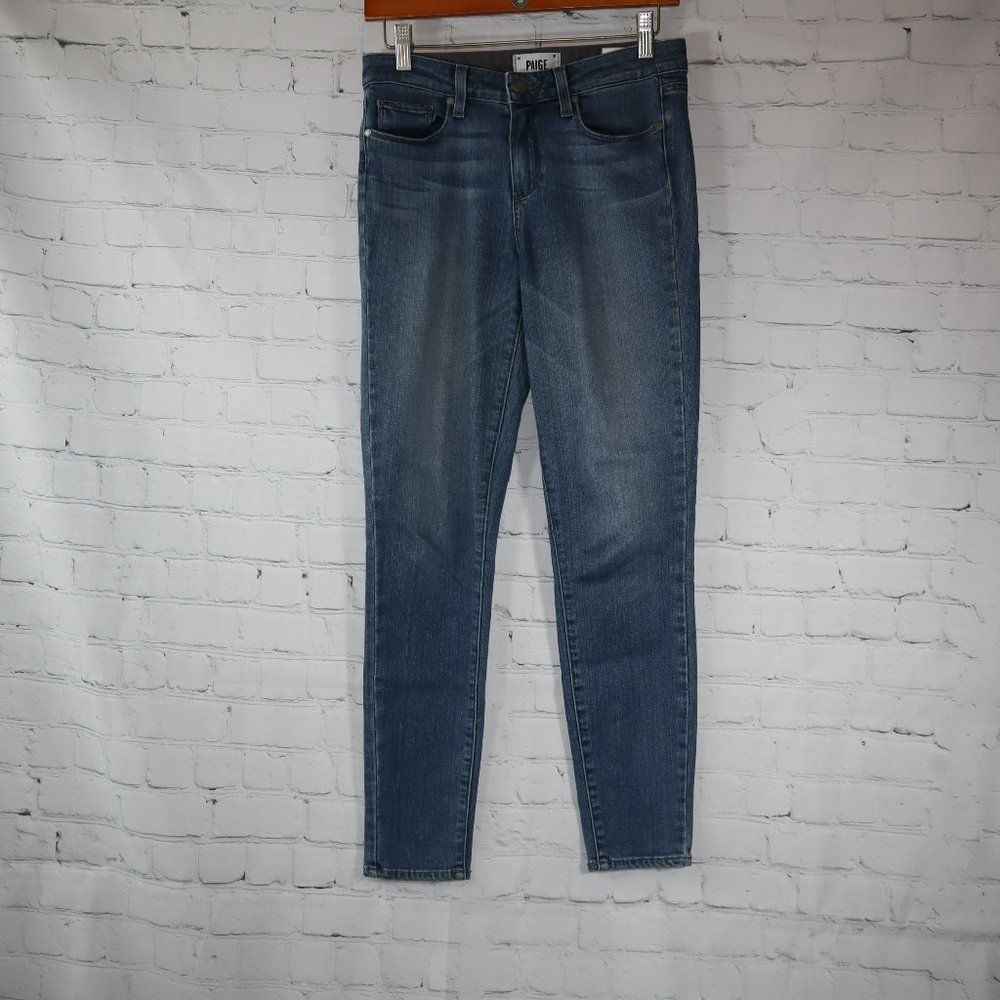 Paige Medium Wash Hoxton Ankle Jeans Women's Size 26